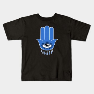 Third Eye Chakra Art Kids T-Shirt